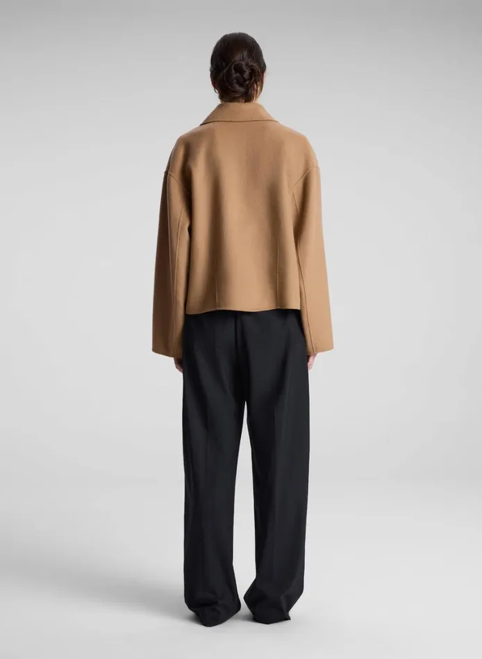 Women Jackets and Coats ALC Winston Wool Cashmere Jacket Camel