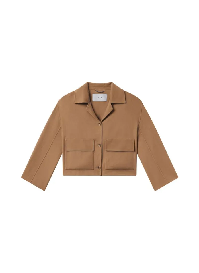 Women Jackets and Coats ALC Winston Wool Cashmere Jacket Camel