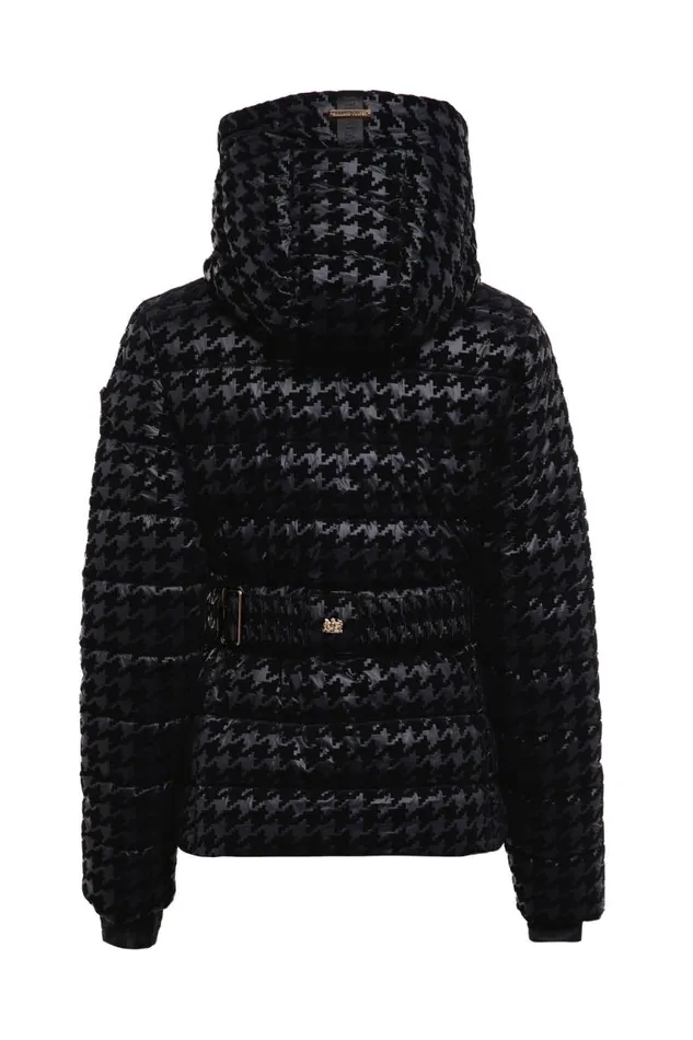 Women Jackets Holland Cooper Vermont Puffer Jacket Mono Houndstooth Women Jackets Holland Cooper Vermont Puffer Jacket Mono Houndstooth
