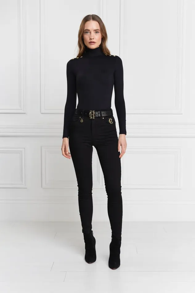 Women Jeans Holland Cooper Jodhpur Jean Black