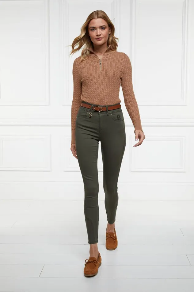 Women Jeans Holland Cooper Jodhpur Jean Hunter Green