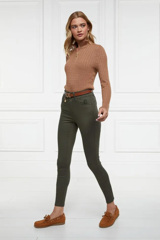 Women Jeans Holland Cooper Jodhpur Jean Hunter Green Women Jeans Holland Cooper Jodhpur Jean Hunter Green