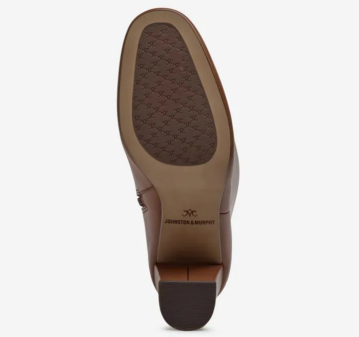 Women Johnston and Murphy Boots and Booties Charlotte KneeHigh Boot Cognac Italian Nappa Women Johnston and Murphy Boots and Booties Charlotte KneeHigh Boot Cognac Italian Nappa