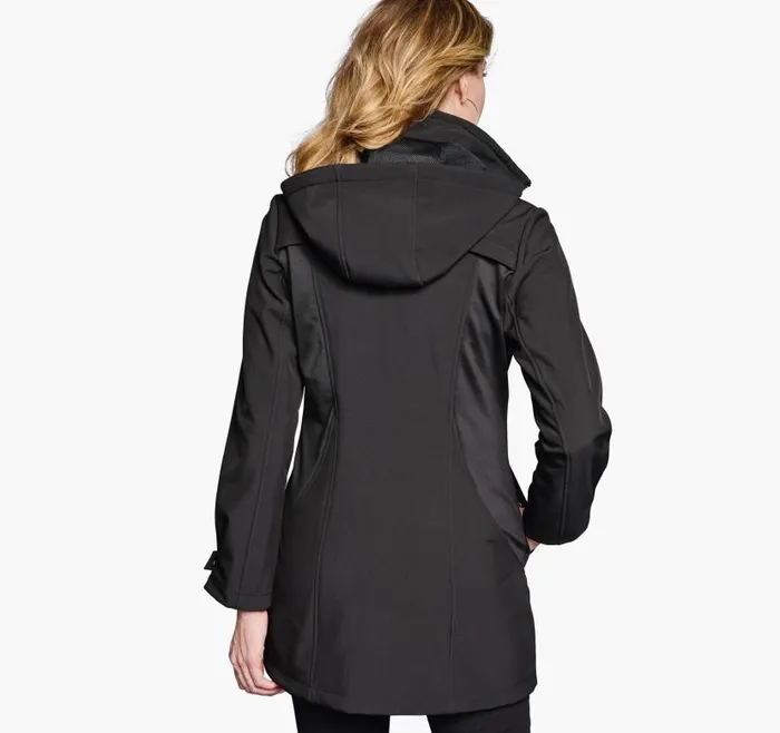 Women Johnston and Murphy Coats Jackets and Vests Softshell Jacket Black Women Johnston and Murphy Coats Jackets and Vests Softshell Jacket Black