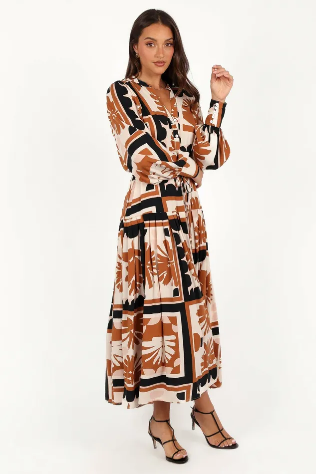 Women Jules Long Sleeve Dress Multi Long Sleeve Dresses Petal and Pup