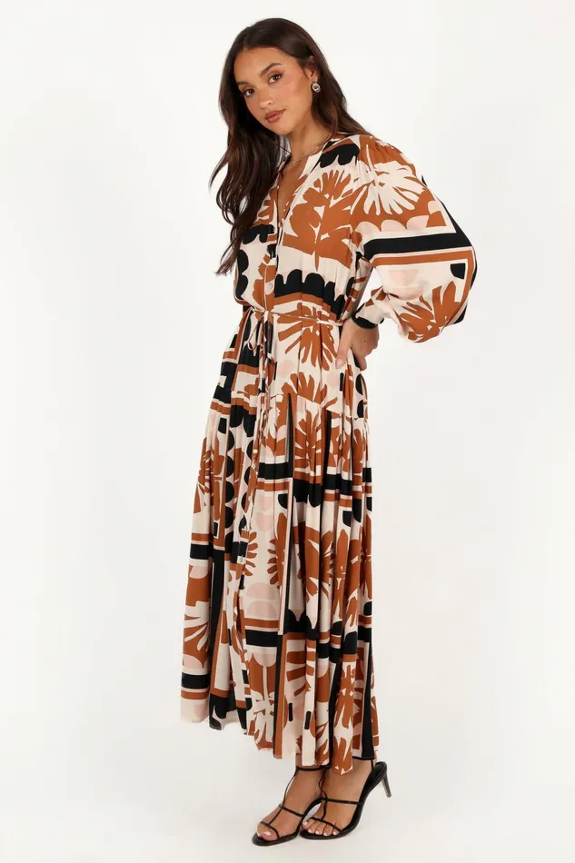 Women Jules Long Sleeve Dress Multi Long Sleeve Dresses Petal and Pup