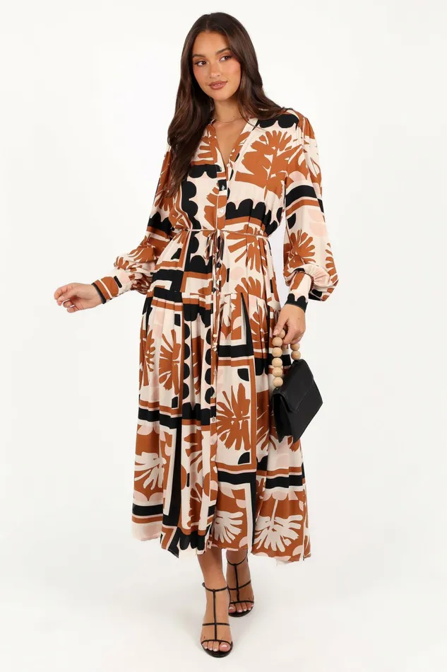 Women Jules Long Sleeve Dress Multi Long Sleeve Dresses Petal and Pup