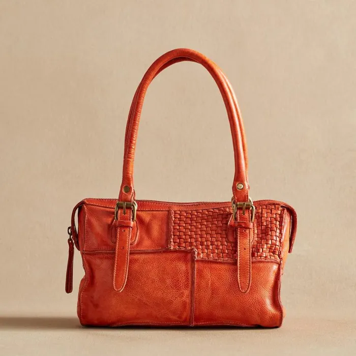 Women Juliaca Bag Rust Sundance Catalog Handbags