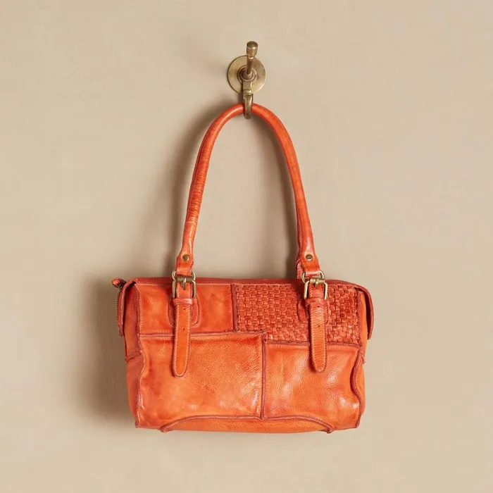 Women Juliaca Bag Rust Sundance Catalog Handbags