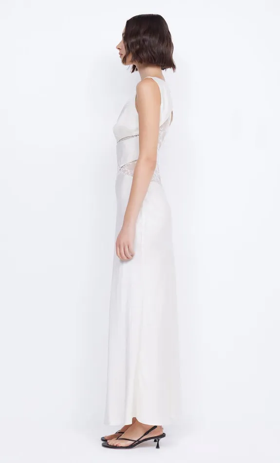 Women JULIETTE V NECK MAXI DRESS 8211 IVORY Bec Bridge Maxi Dresses