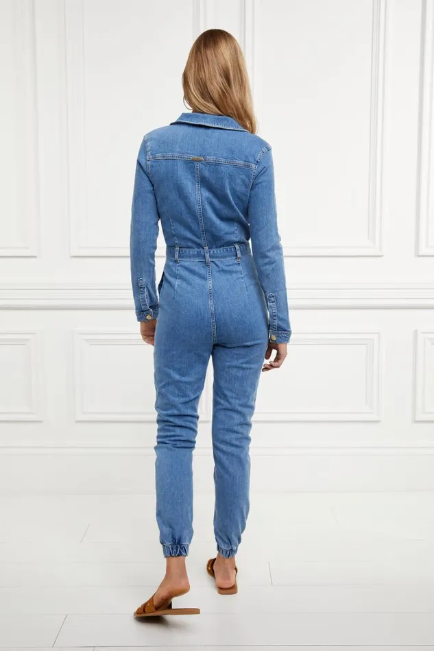 Women Jumpsuits Holland Cooper Denim Jumpsuit Vintage Indigo Women Jumpsuits Holland Cooper Denim Jumpsuit Vintage Indigo