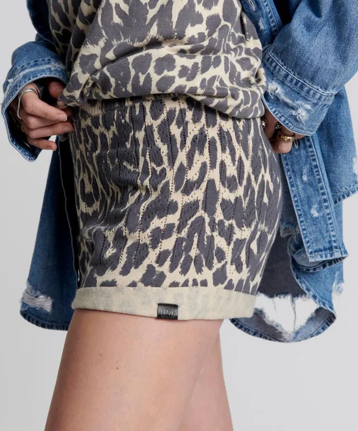 Women JUNGLE ANIMAL NEW MEXICO SHORTS One Teaspoon Bottoms