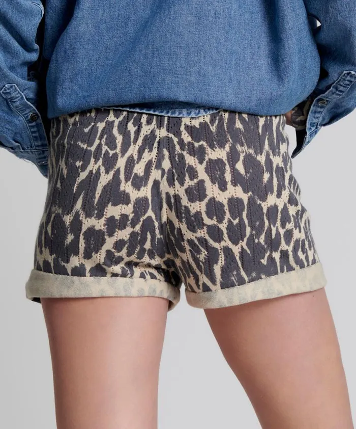 Women JUNGLE ANIMAL NEW MEXICO SHORTS One Teaspoon Bottoms