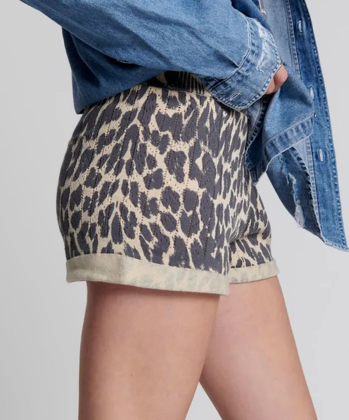 Women JUNGLE ANIMAL NEW MEXICO SHORTS One Teaspoon Bottoms