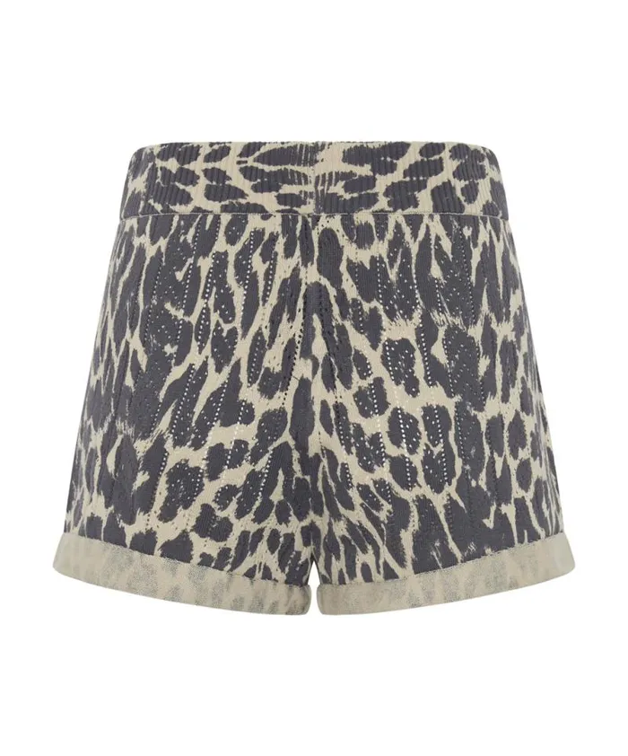 Women JUNGLE ANIMAL NEW MEXICO SHORTS One Teaspoon Bottoms