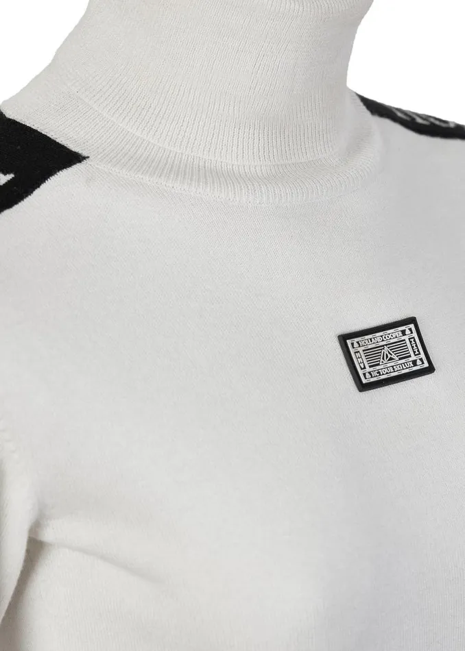 Women Knitwear Holland Cooper Thermal Ski Knit White Women Knitwear Holland Cooper Thermal Ski Knit White