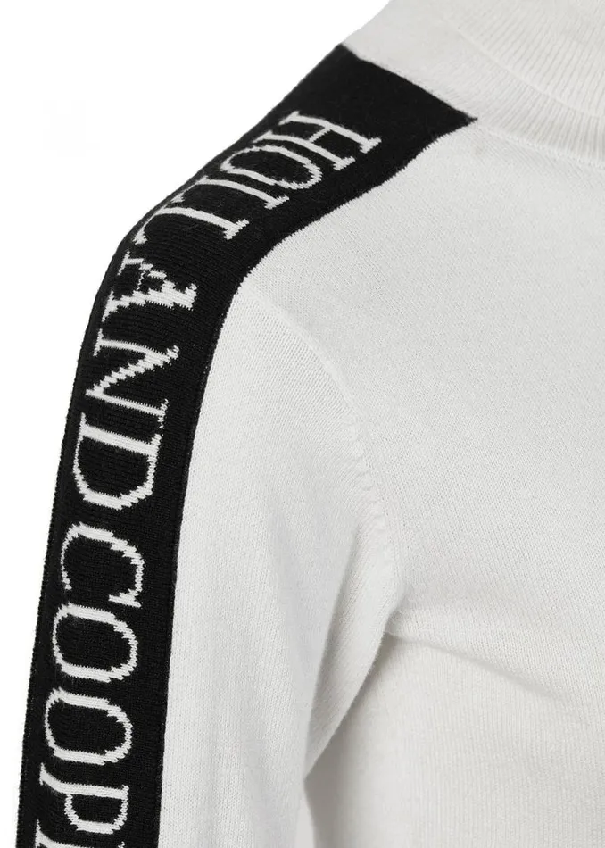 Women Knitwear Holland Cooper Thermal Ski Knit White Women Knitwear Holland Cooper Thermal Ski Knit White