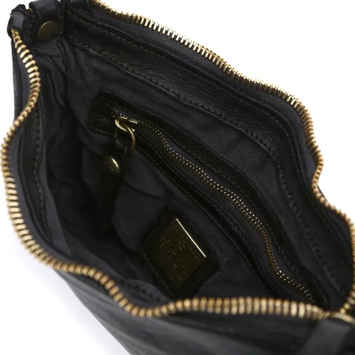 Women Kura Black Campomaggi Crossbody Bags Women Kura Black Campomaggi Crossbody Bags