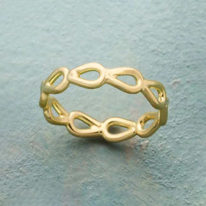 Women Laced Eternity Band Sundance Catalog Rings
