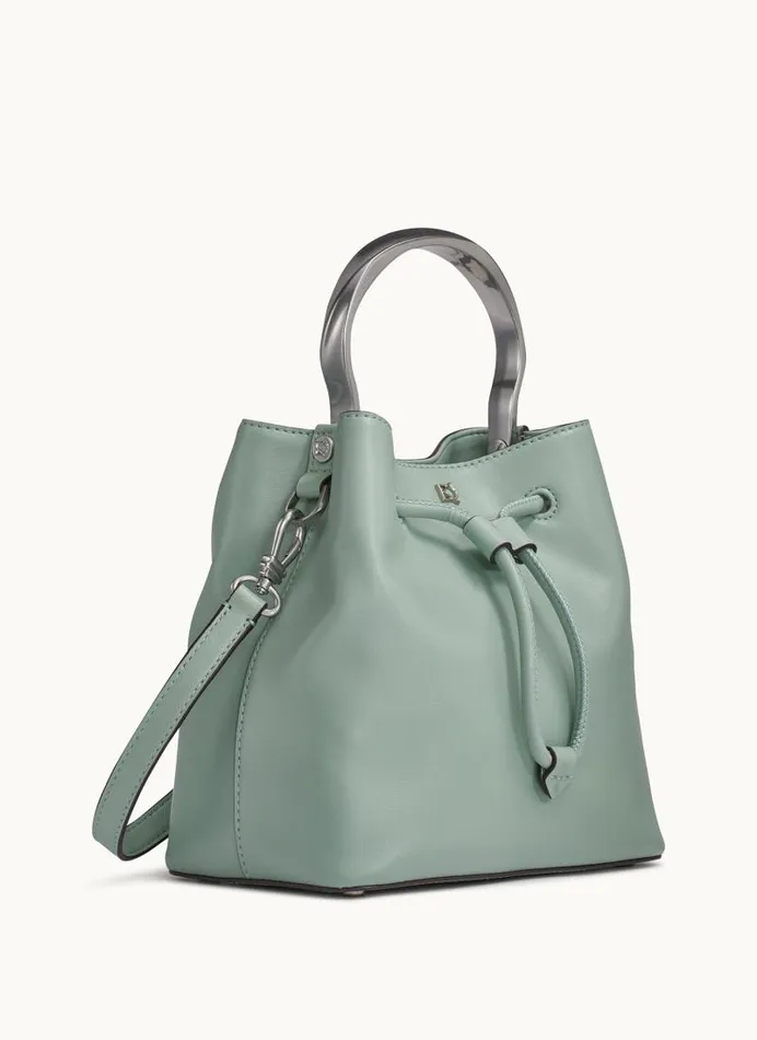 Women LAWRENCE BUCKET BAG Pale Jade Donna Karan New York Crossbodies And Satchels