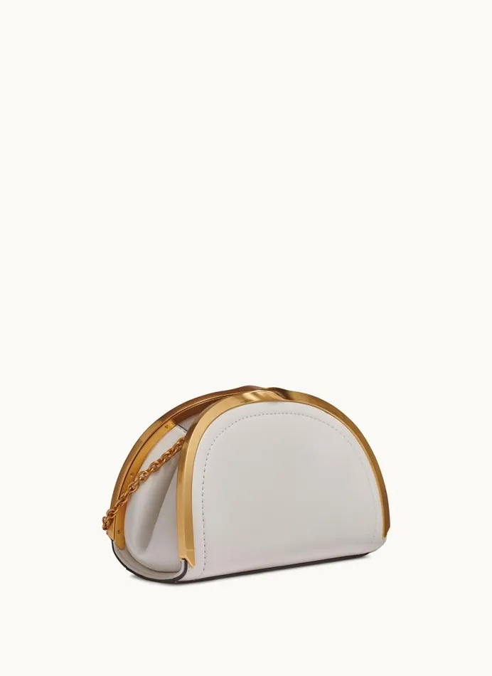 Women LAWRENCE CLUTCH Brilliant White Donna Karan New York Crossbodies And Satchels