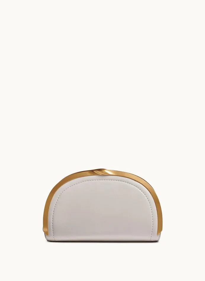 Women LAWRENCE CLUTCH Brilliant White Donna Karan New York Crossbodies And Satchels