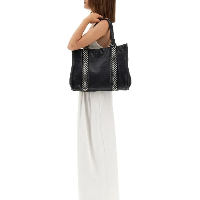 Women Liri Black Campomaggi ShoppersTote Bags Women Liri Black Campomaggi ShoppersTote Bags