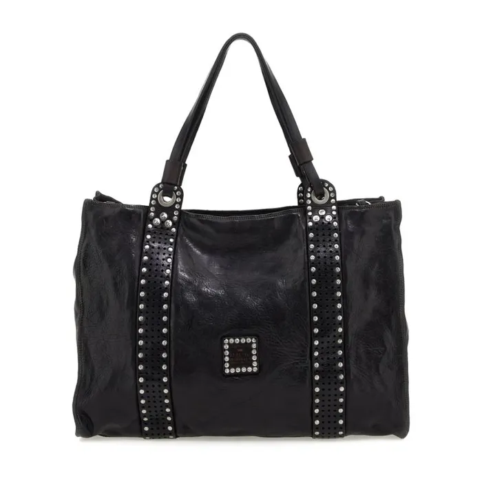 Women Liri Black Campomaggi ShoppersTote Bags Women Liri Black Campomaggi ShoppersTote Bags