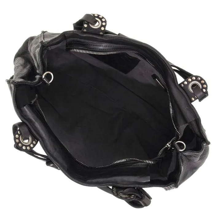 Women Liri Black Campomaggi ShoppersTote Bags Women Liri Black Campomaggi ShoppersTote Bags