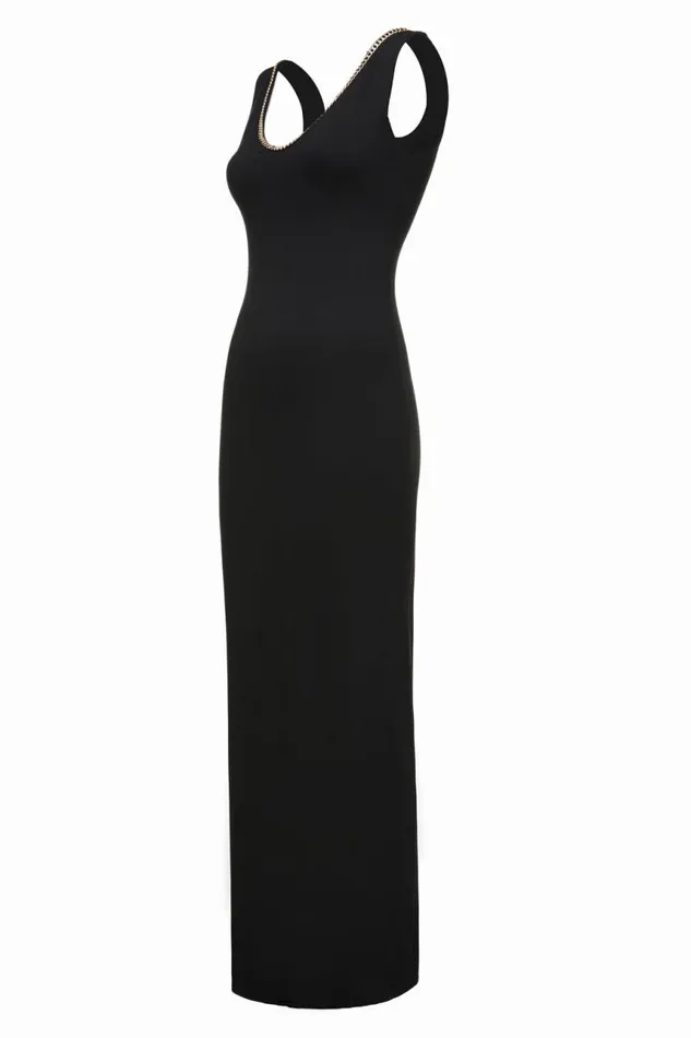 WomenLittle Dresses Holland Cooper Amber VNeck Maxi Dress Black WomenLittle Dresses Holland Cooper Amber VNeck Maxi Dress Black