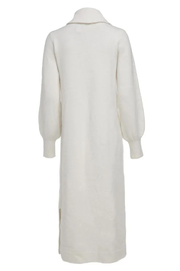 WomenLittle Dresses Holland Cooper Berkeley Roll Neck Dress Natural