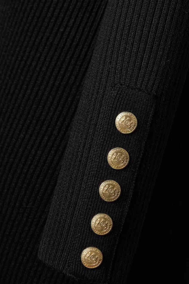 WomenLittle Knitwear Holland Cooper Kensington Midi Jumper Dress Black WomenLittle Knitwear Holland Cooper Kensington Midi Jumper Dress Black