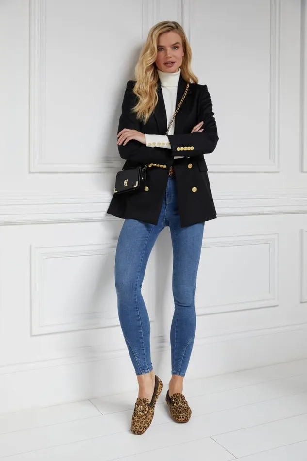 Women Loafers Holland Cooper The Driving Loafer Leopard Pony Women Loafers Holland Cooper The Driving Loafer Leopard Pony