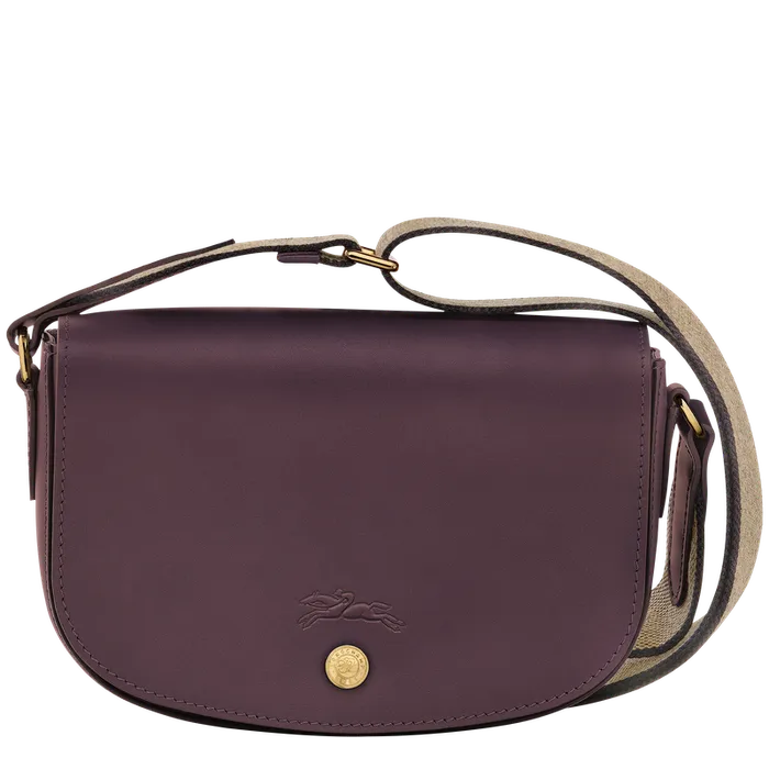 Women Longchamp pure S Crossbody bag Eggplant Crossbody bags