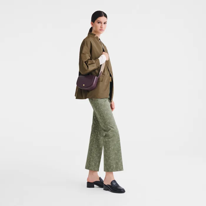 Women Longchamp pure S Crossbody bag Eggplant Crossbody bags Women Longchamp pure S Crossbody bag Eggplant Crossbody bags