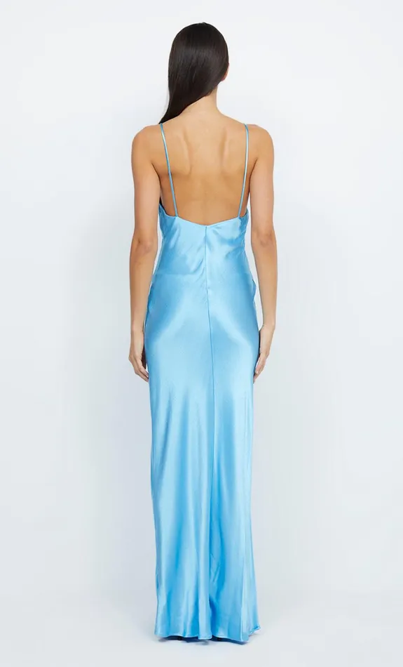 Women LORELAI V MAXI DRESS 8211 TOPAZ BLUE Bec Bridge Prom Dresses