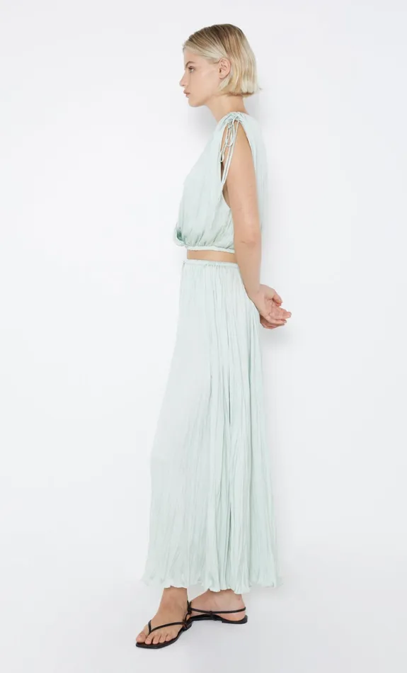 Women LOUANN PLEATED SKIRT 8211 MINT Bec Bridge Skirts