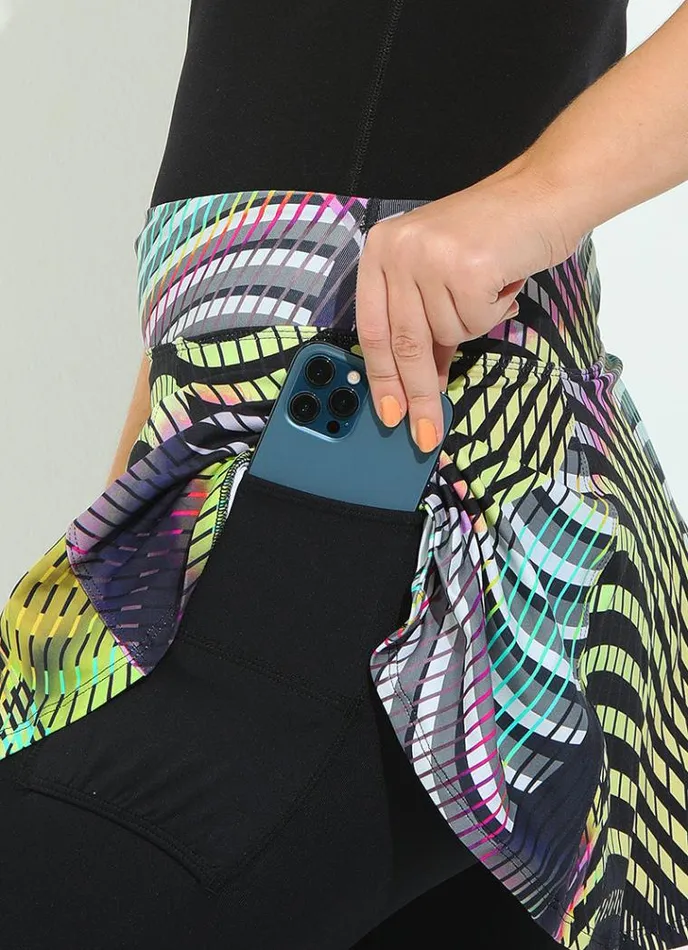Women Love Skirted Capri Orenda Dona Jo Skirted Leggings and Capris