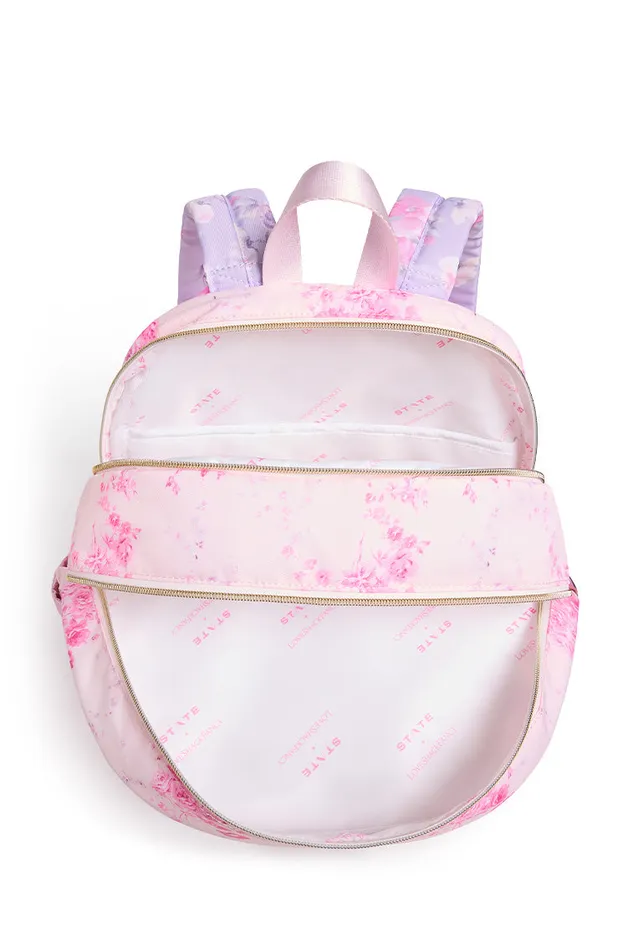 Women LoveShackFancy Bags and Travel State Kane Double Pocket Happy Thoughts