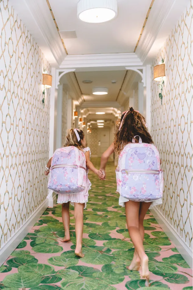 Women LoveShackFancy Bags and Travel State Kane Double Pocket Happy Thoughts