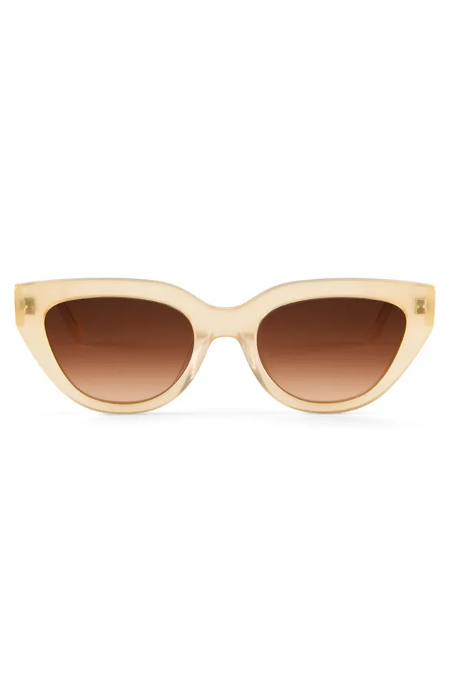Women LoveShackFancy Sunglasses Ellana Cat Eye Sunglasses Shortbread Women LoveShackFancy Sunglasses Ellana Cat Eye Sunglasses Shortbread