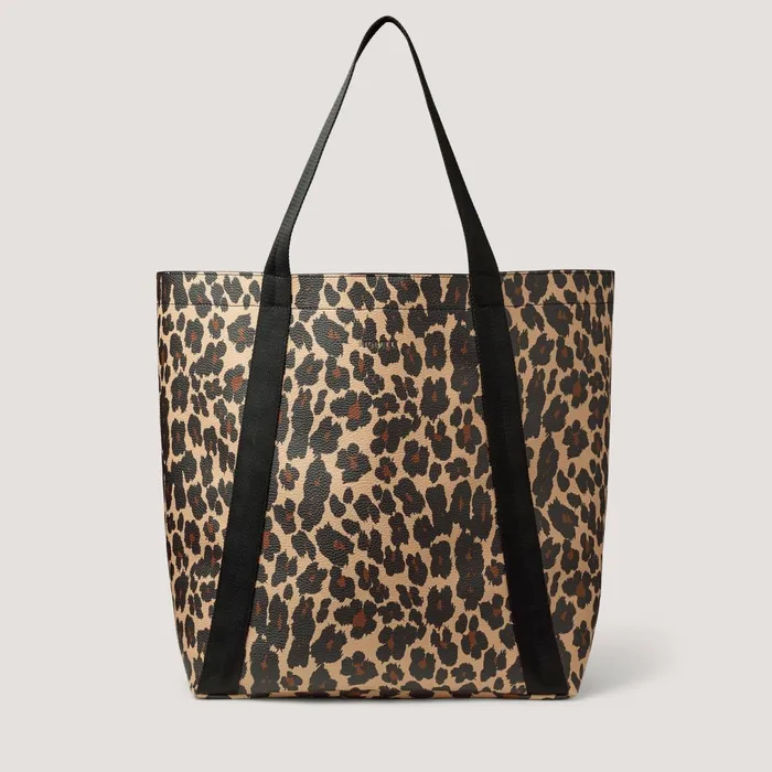 Women Lyra Tote Bag Leopard Print Fiorelli Tote Bags