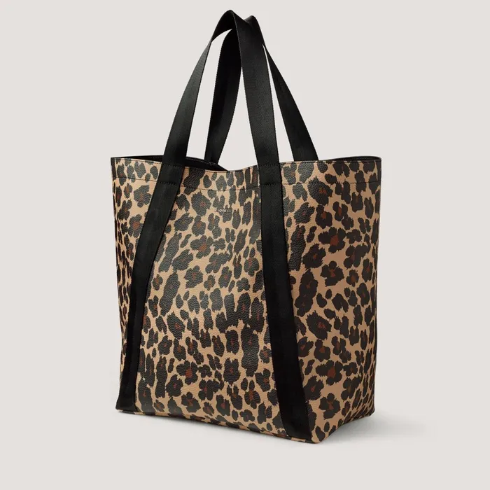 Women Lyra Tote Bag Leopard Print Fiorelli Tote Bags