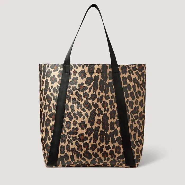 Women Lyra Tote Bag Leopard Print Fiorelli Tote Bags