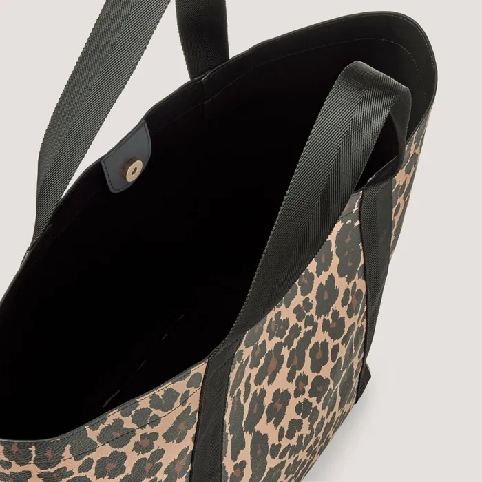Women Lyra Tote Bag Leopard Print Fiorelli Tote Bags