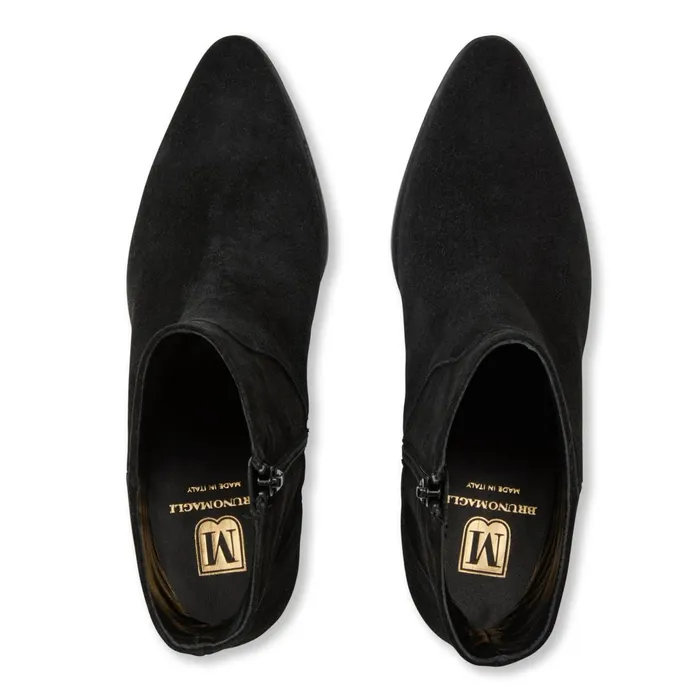 Women M BY BRUNO MAGLI Bruno Magli Fabiana Boot Black Suede