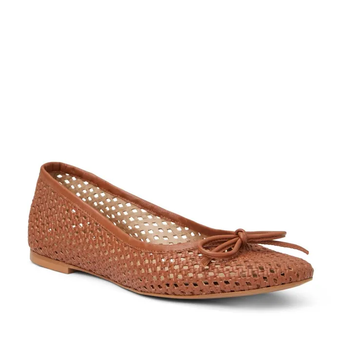 Women M BY BRUNO MAGLI Bruno Magli JANINA COGNAC Ballet Flat