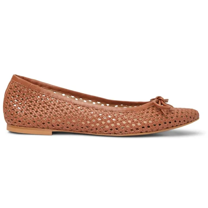 Women M BY BRUNO MAGLI Bruno Magli JANINA COGNAC Ballet Flat Women M BY BRUNO MAGLI Bruno Magli JANINA COGNAC Ballet Flat