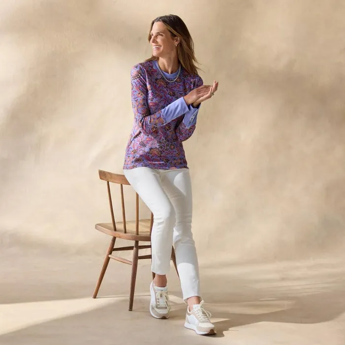 Women Mae Thermal Periwinkle Sundance Catalog Tops Women Mae Thermal Periwinkle Sundance Catalog Tops