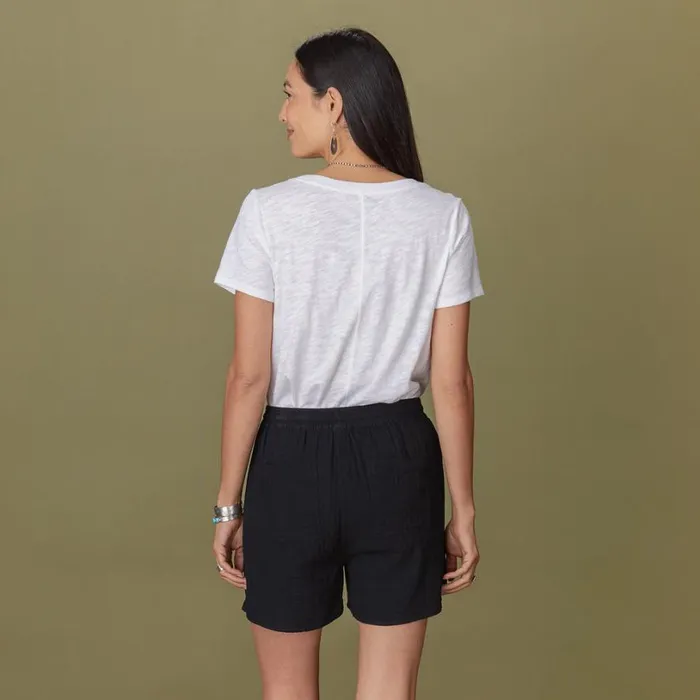 Women Malina Gauze Shorts Black Sundance Catalog Pants and Shorts Women Malina Gauze Shorts Black Sundance Catalog Pants and Shorts